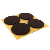 40mm Round Self Adhesive Felt Pads Ideal For Furniture & Also For Table & Chair Legs